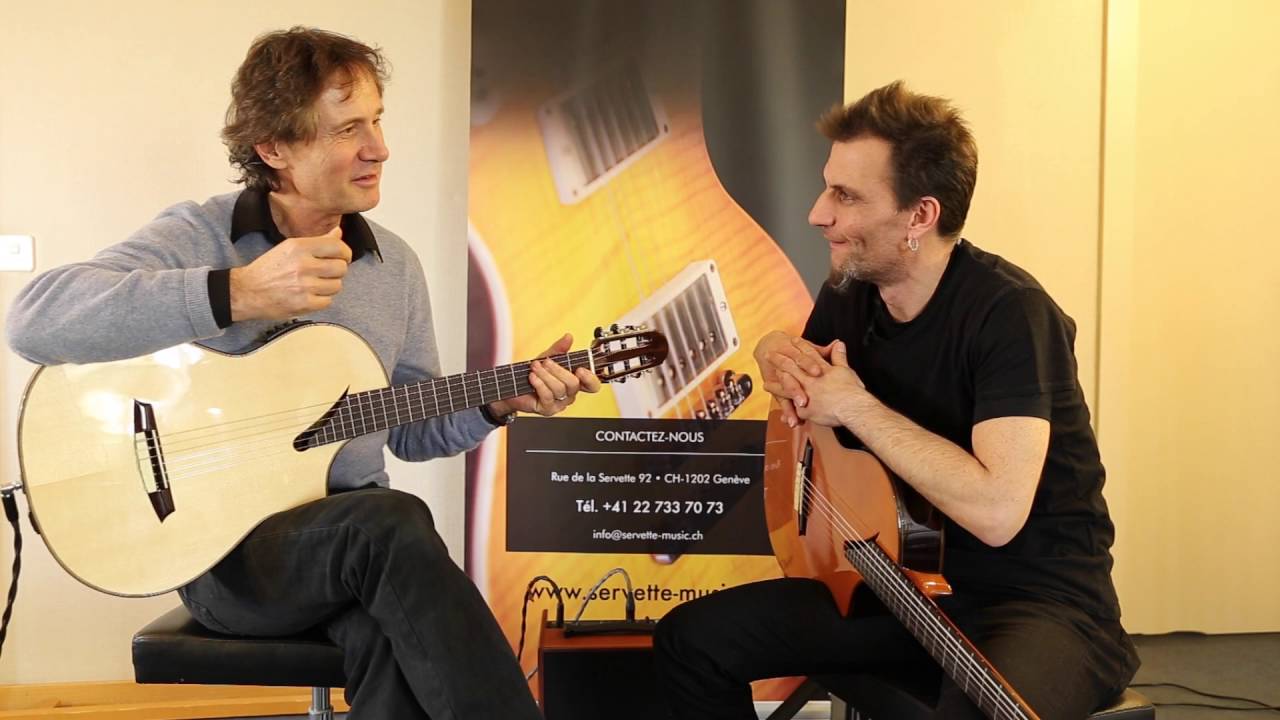 Servette-Music TV: Christophe Leu présente les guitares Do Santos.