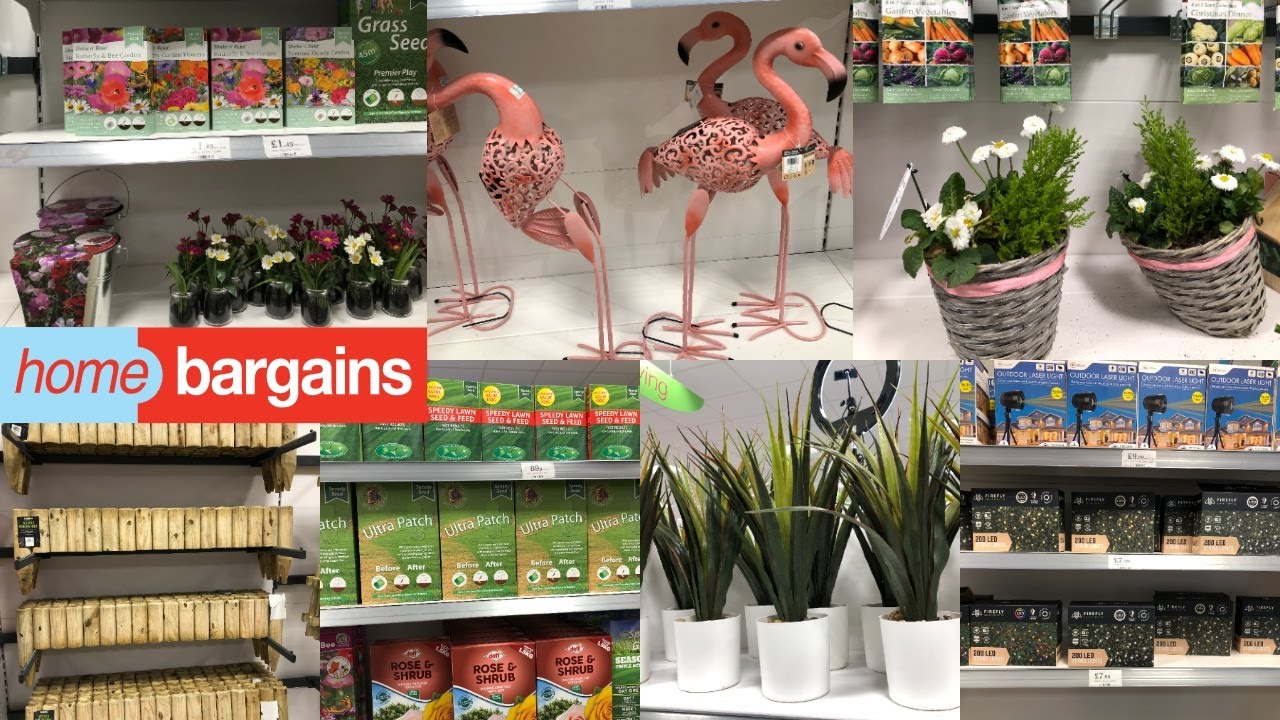 HOME BARGAINS GARDEN ESSENTIALS COLLECTION WITH PRICE APRIL 2021 | HOME BARGAINS SHOPPING HAUL