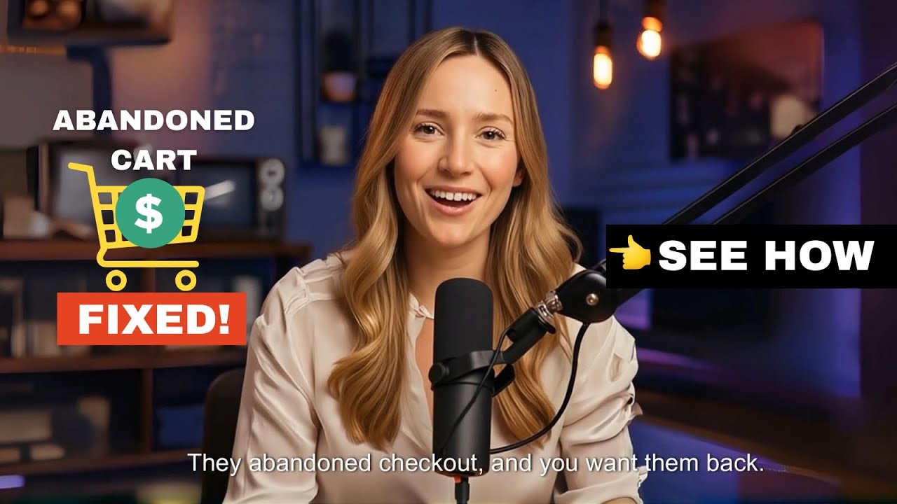 Recover Abandoned Carts Like a Pro 🚀 (Shopify & Ecommerce)