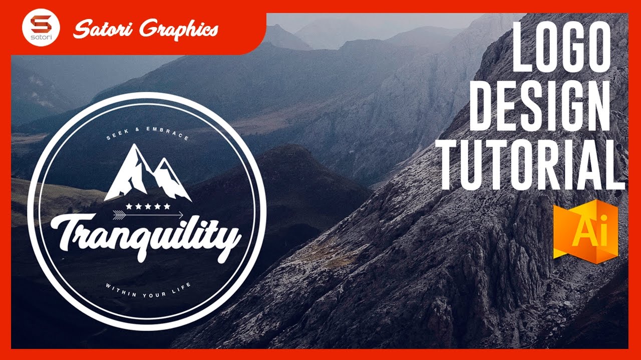 HOW TO MAKE A VINTAGE MOUNTAIN LOGO USING ADOBE ILLUSTRATOR