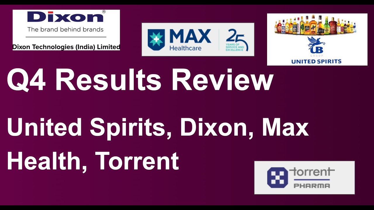 Explosive Q4 Results!  United Spirits, Dixon, Max, Torrent Results Explained