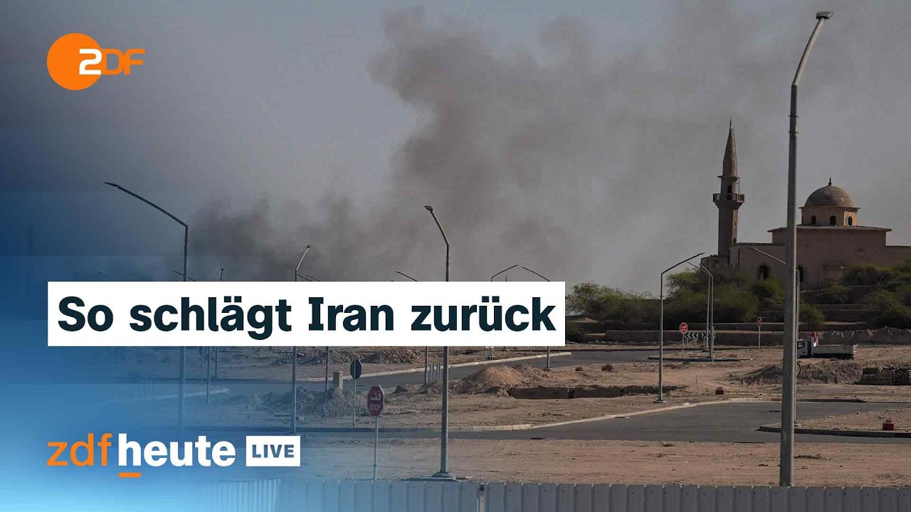 Krieg in Nahost: Iran weitet Vergeltungsschläge aus und greift US-Basen an | ZDFheute live