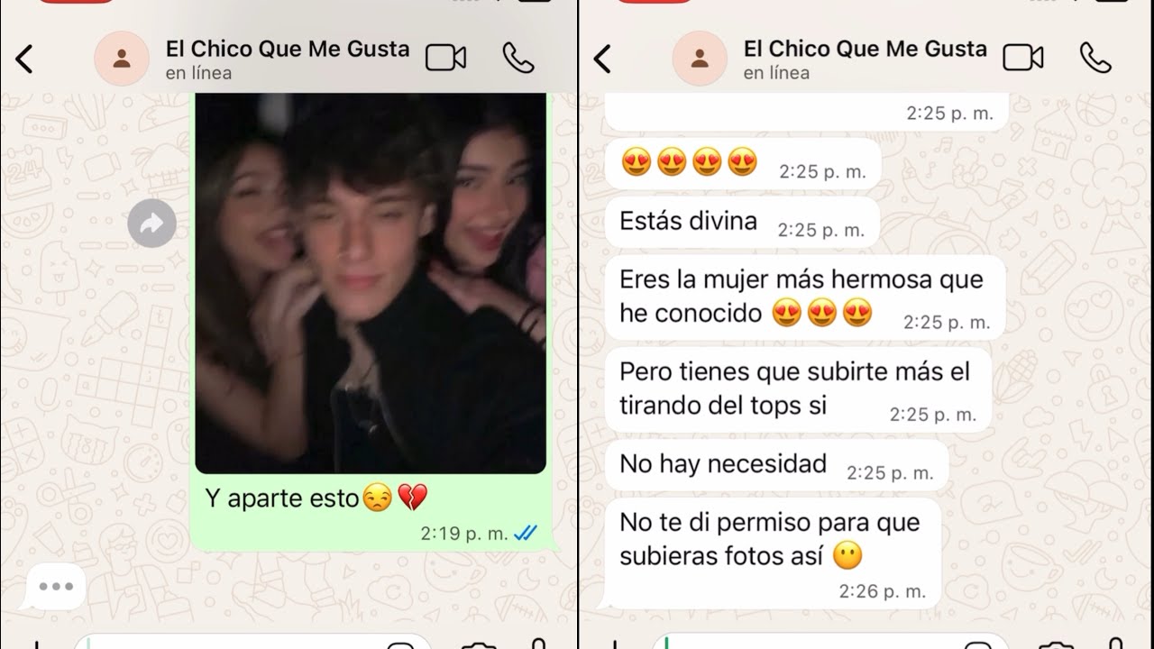 Chats con el chico que me gusta 😍parte 22