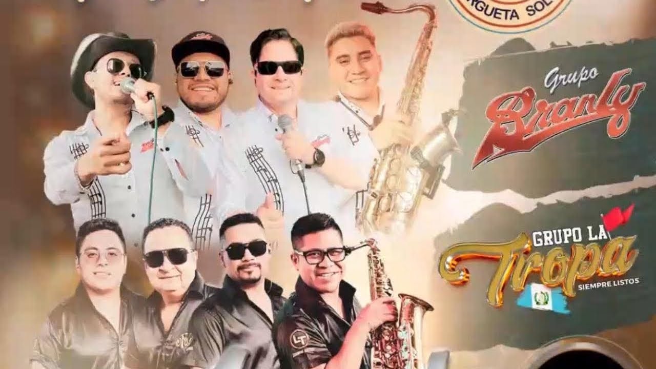 GRUPO LA TROPA & GRUPO BRANLY EN HONOR AL PATRONO SAN JUAN BAUTISTA. ALDEA SAN JUAN ARGUETA SOLOLA..
