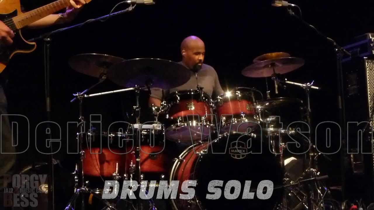 Derico Watson drums solo Mike Stern & Victor Wooten BAND (KT) 