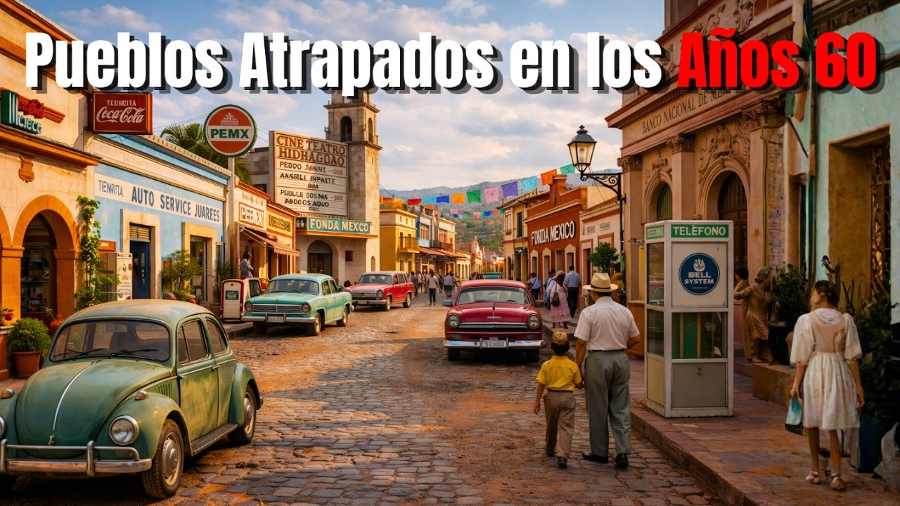 12 Pueblos Mexicanos que Todavía Parecen Estar Atrapados en los Años 60