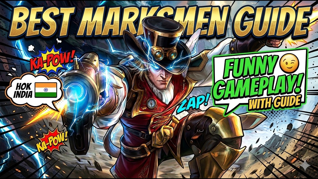 Honor of Kings Marksman Guide 🇮🇳 | Marco Polo Gameplay & Tips In Hindi🔥
