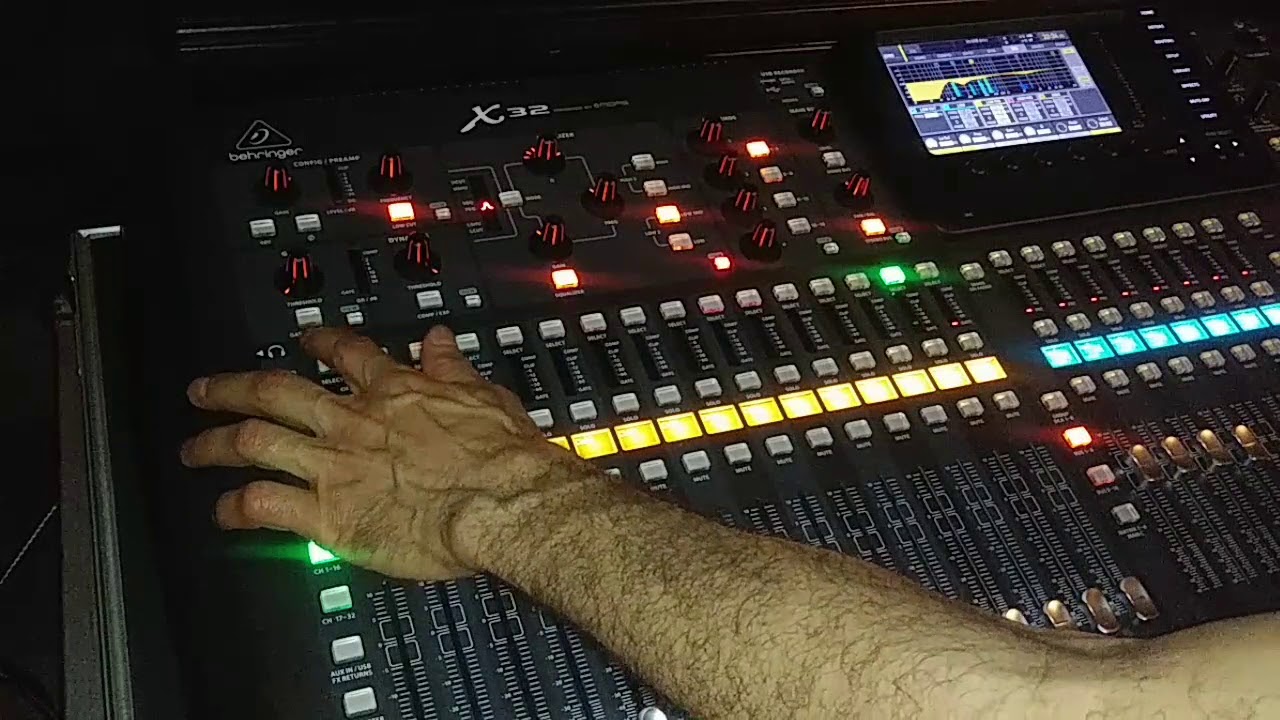 Behringer x32 como Equalizar un micrófono