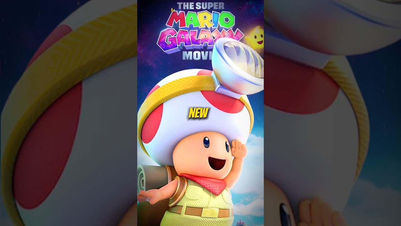 Captain Toad in New Mario Movie! 