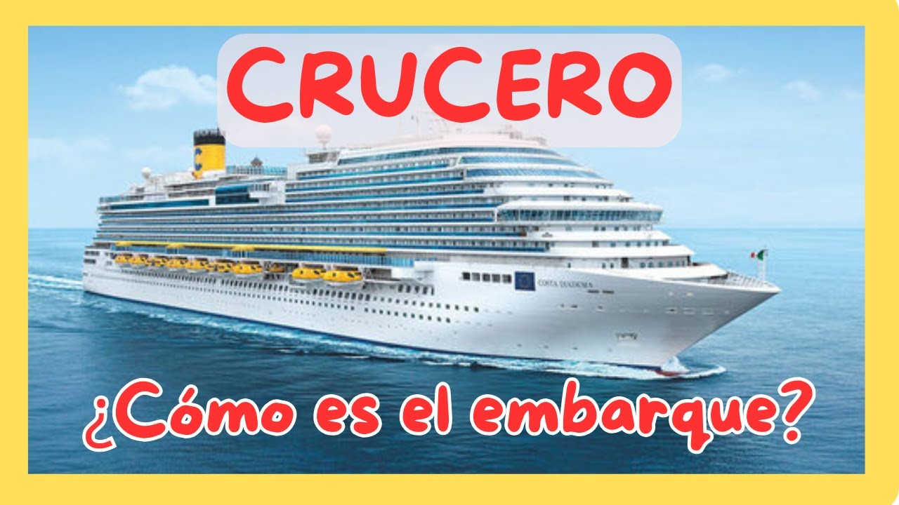Crucero por Brasil, Uruguay y Argentina - Paso a paso - Día de embarque