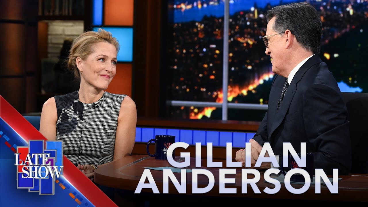 “I Think I Came Across As A Lunatic” - Gillian Anderson On Meeting Journalist Emily Maitlis