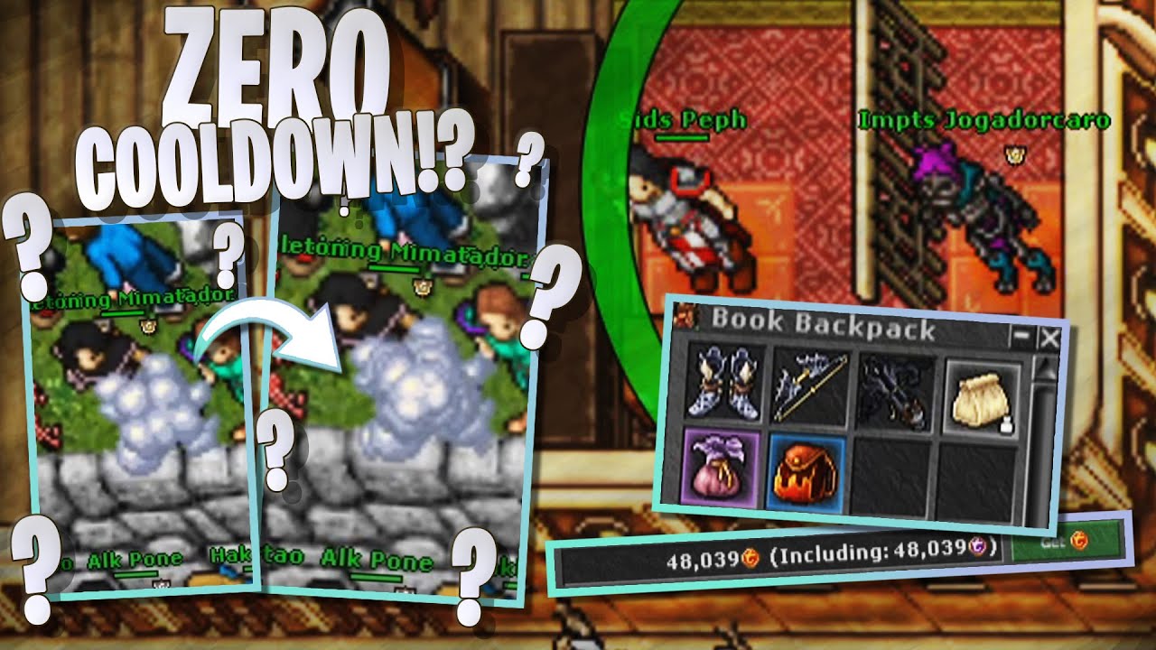 NO COOLDOWN SPELL? REAL SCORPION RL MOUNT / EXPENSIVE BIS ITEM PRICE - TibiaClips #TibiaFerumbrinha🧙
