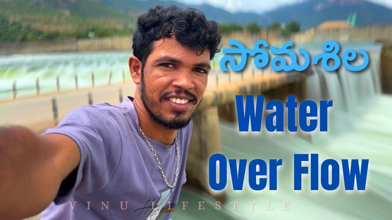 Somasila Dam Latest Videos ! Heavy Water 🌊 Flow