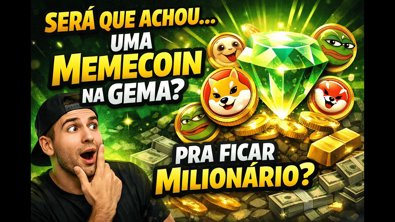 🔥 “ENCONTREI UMA MEMECOIN GEM… SERÁ A PRÓXIMA DE 1000X? 💎🚀”