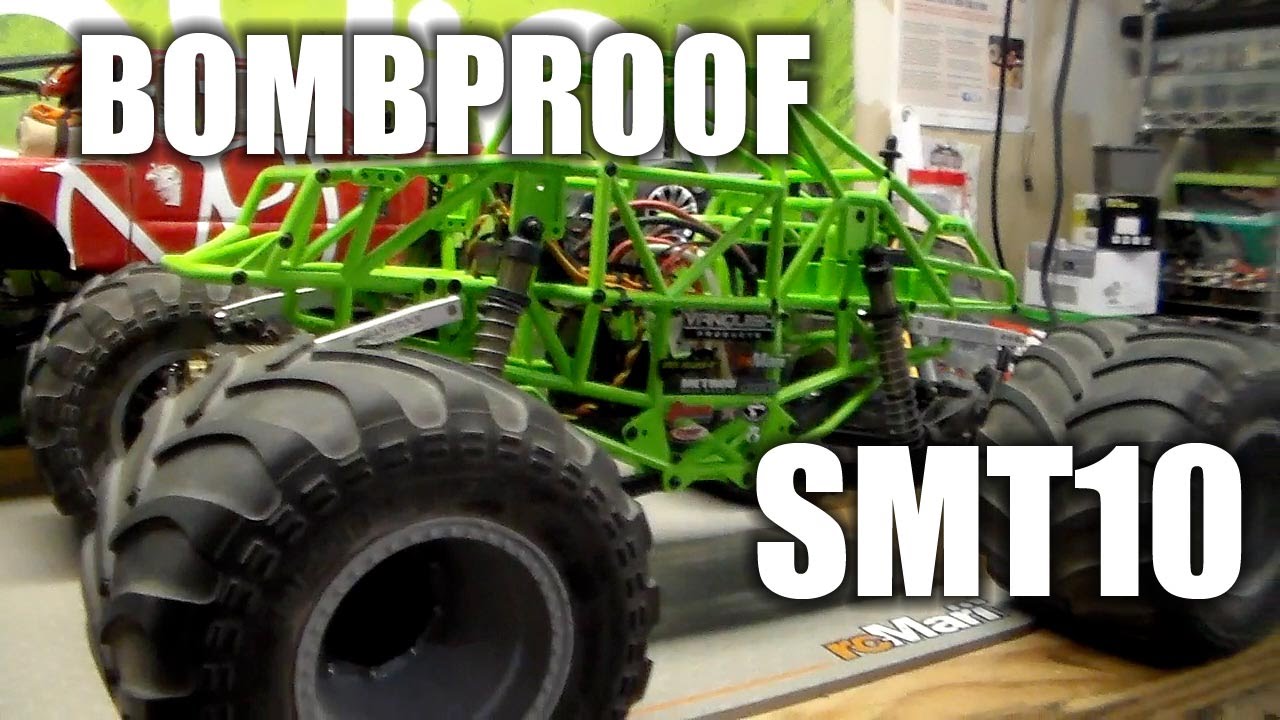 Axial SMT10 Deadbolt Monster Truck conversion - Evol Villain RC