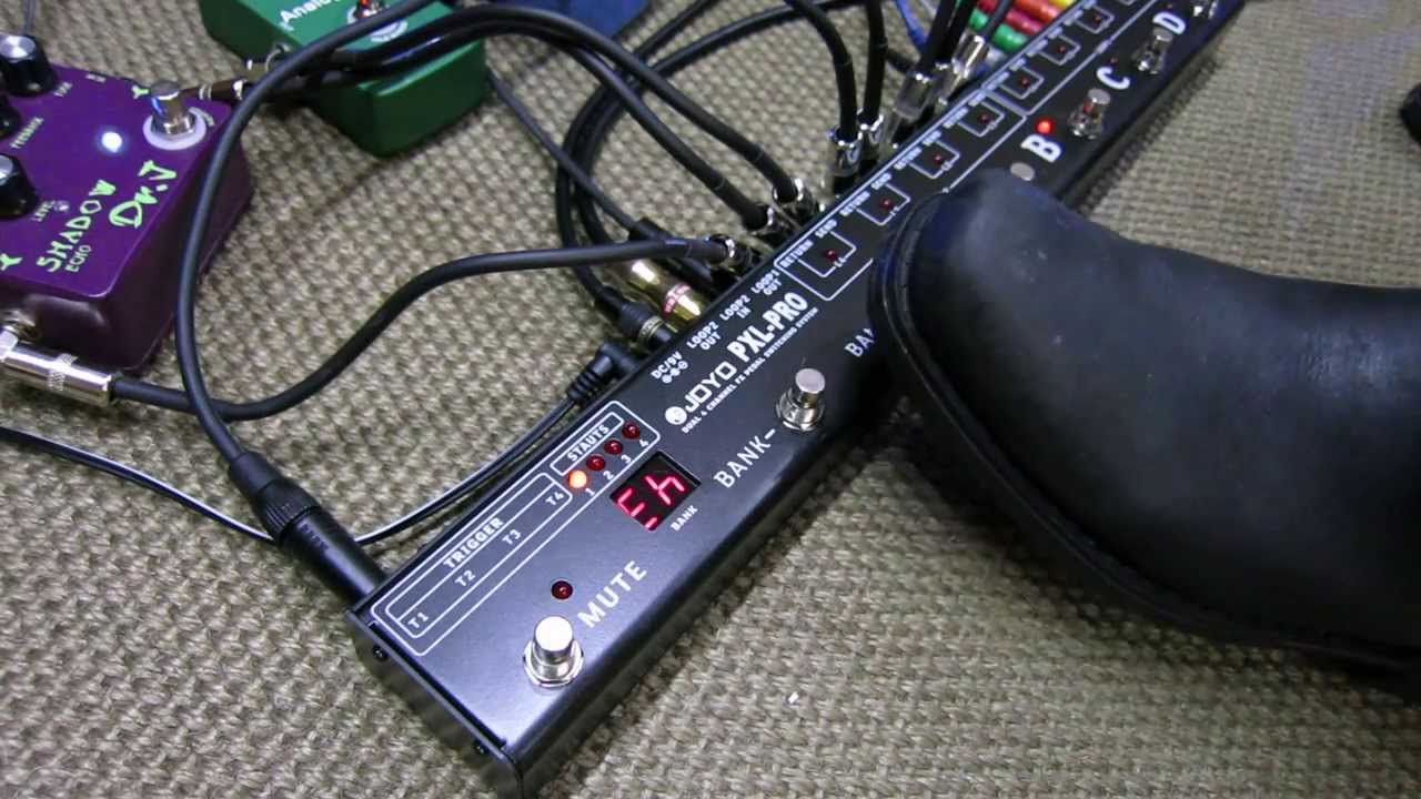 Joyo PXL Pro Looper / Switcher Demo (Premiere !!!)