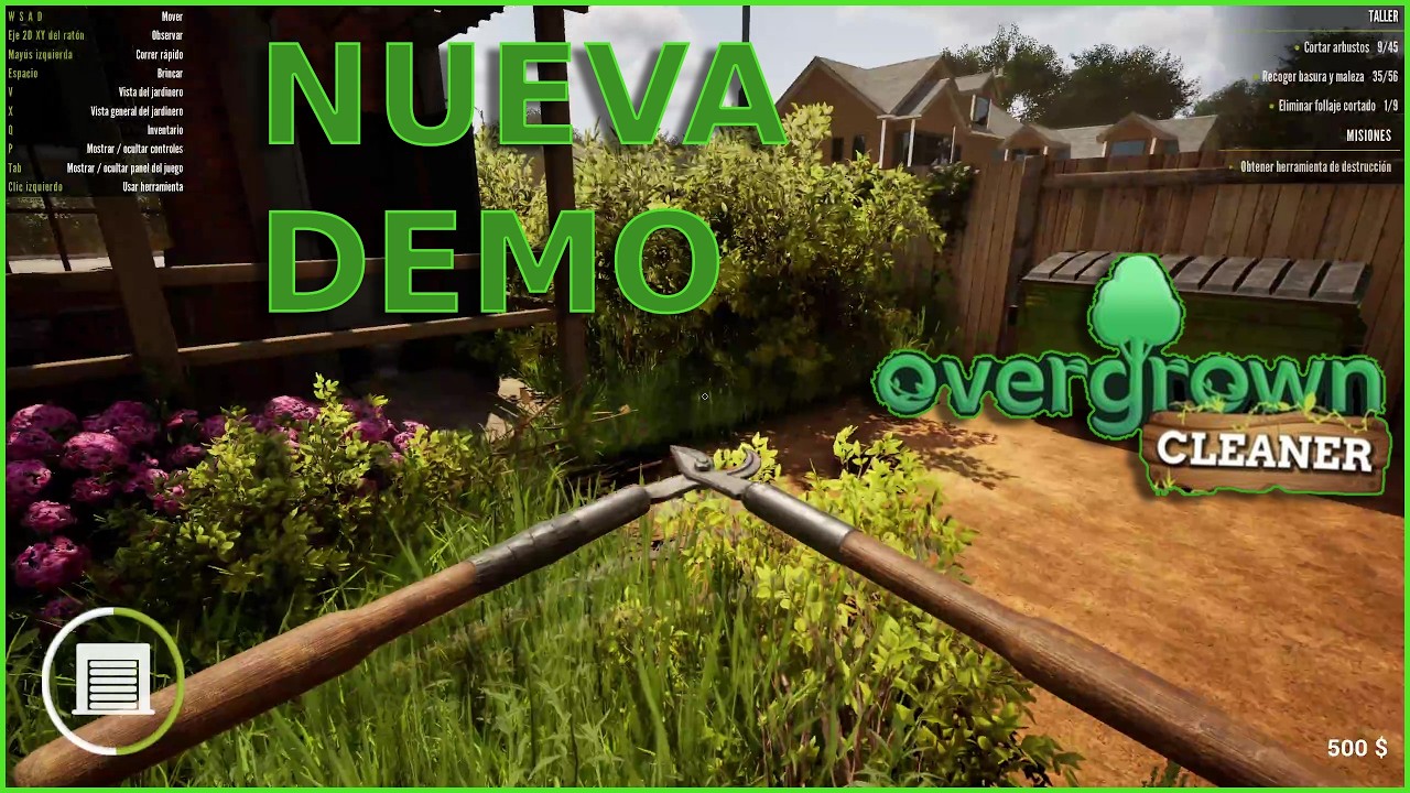 Somos el JARDINERO DEFINITIVO |🪏OVERGROWN Cleaner🌿| Gameplay en ESPAÑOL | STEAM NEXTFEST