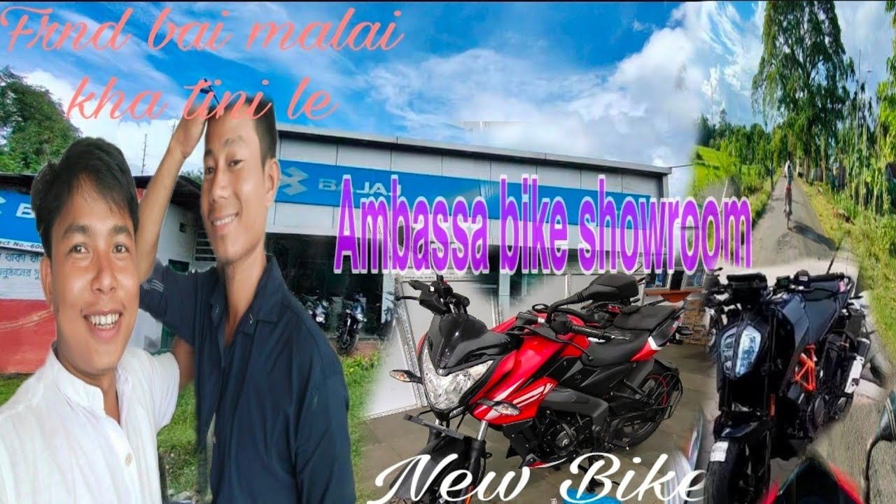 My first motovlog + Katal bike paimani || Ambassa bike showroom || asit debbarma official