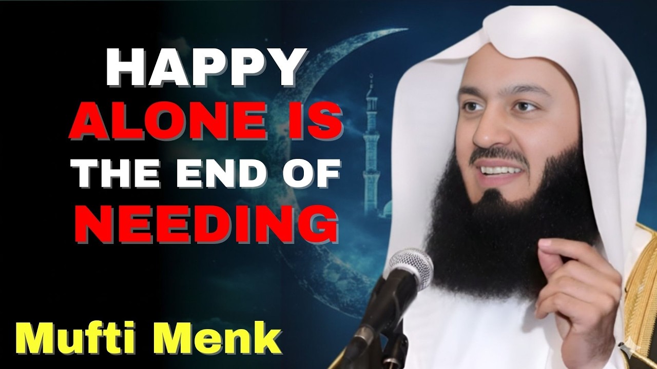 Happiness Without Attachment Is the Real Freedom | Mufti Menk