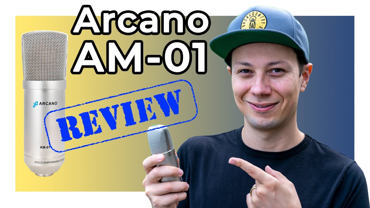 MICROFONE ARCANO AM-01 -  Superior ao BM800? (Review) alctron, mic, home studio, produ&ccedil;&atilde;o musical