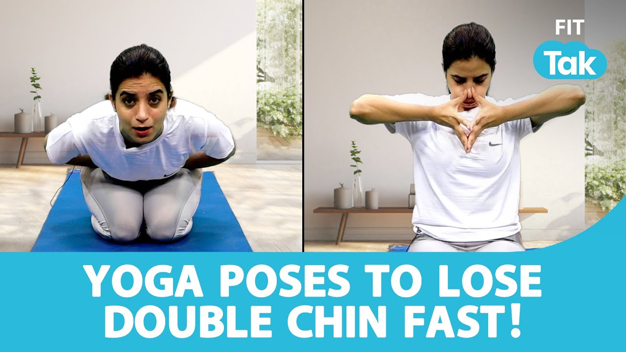 Face Yoga to Reduce Your Double Chin | Results In Just 21 Days | Exercises For Chubby Face | FIT TAK