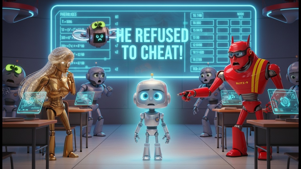 The robot who refused to cheat in Robo school