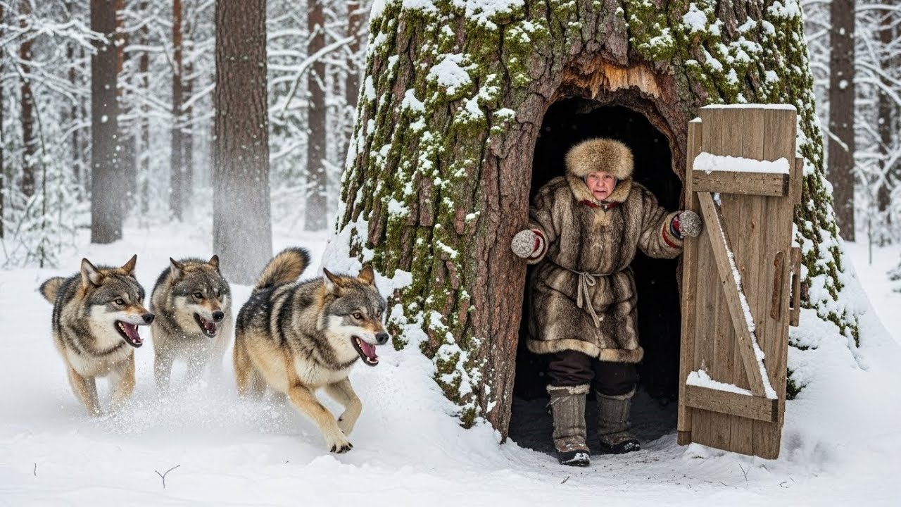 80-Year-Old Widow Faces Wild Survival in the Wolves’ Land of Yakutia| Frozen Life