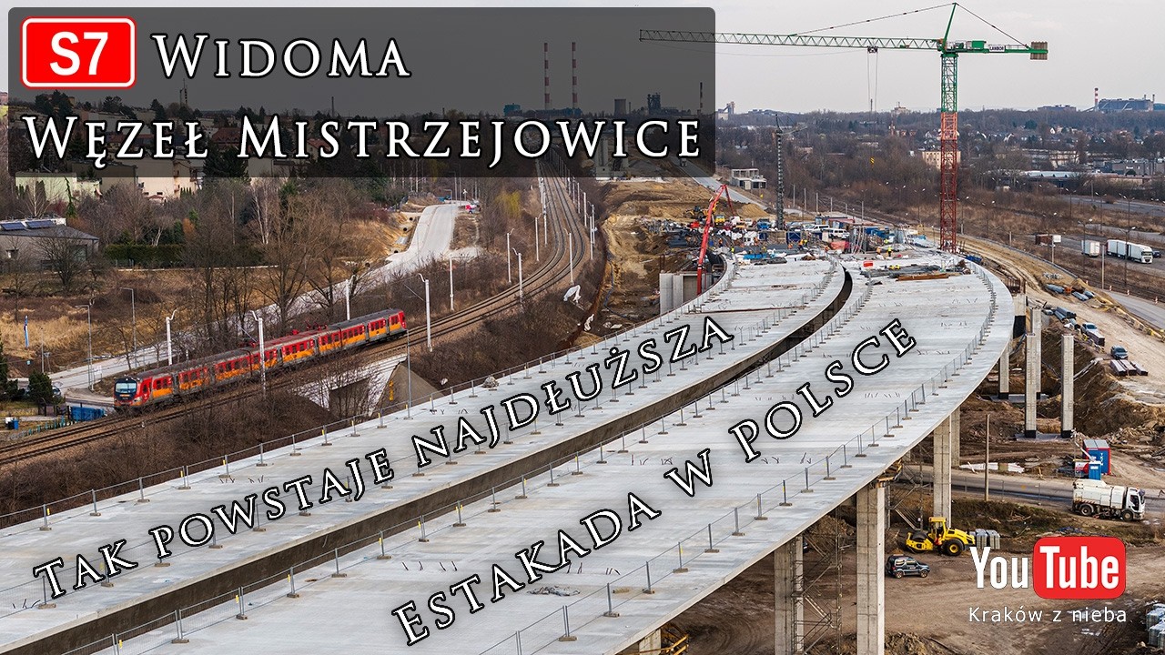 S7 Węzeł Mistrzejowice. Jak powstaje najdłuższa estakada w Polsce?