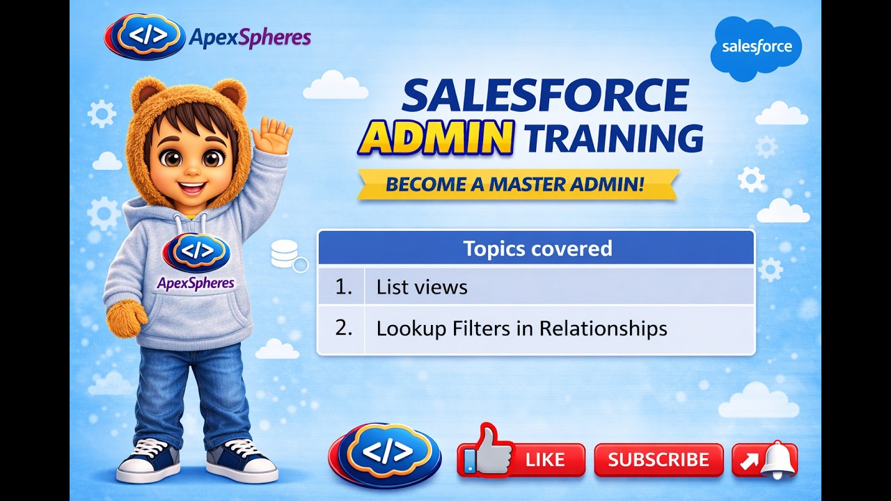 List views & Lookup Filters in Salesforce