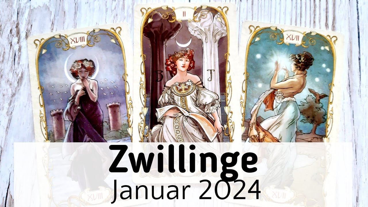 ZWILLINGE - Januar 2024 • Eine Schicksalswende • Vertraue dem Fluss des Lebens! Tarot