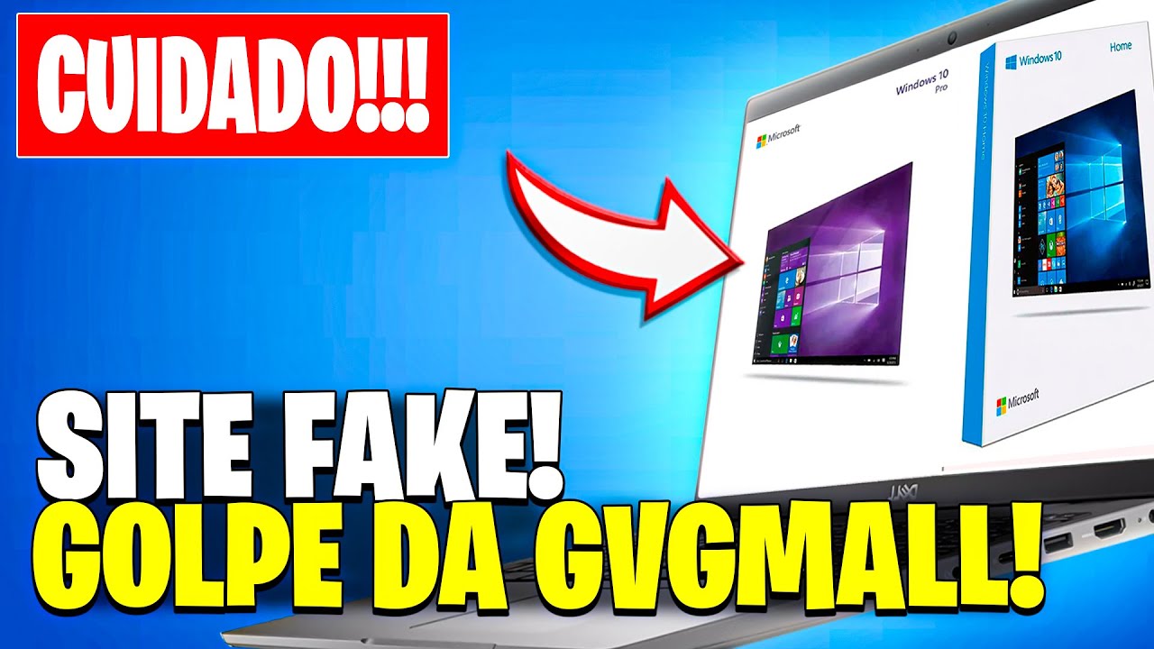 MUITA GENTE CAINDO NESSE GOLPE! Chave do Windows 10/11 de forma segura na GVG Mall!