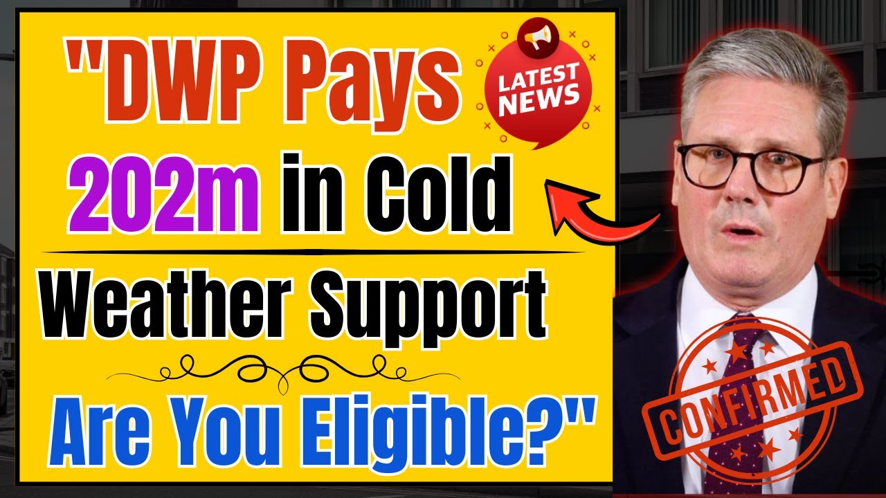 DWP Confirms &pound;202m in Cold Weather Support &mdash; Do You Qualify for a Payment?