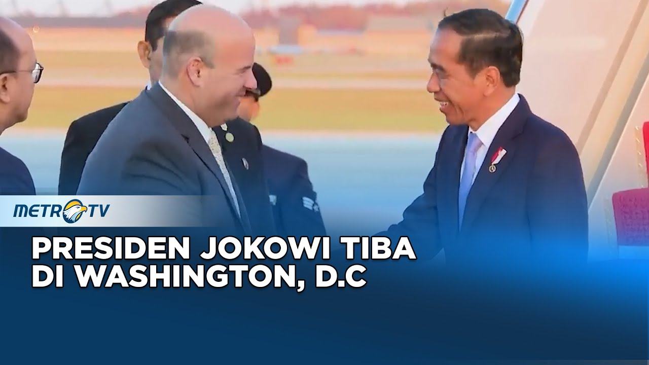 Presiden Jokowi Tiba di Washington DC, Amerika Serikat