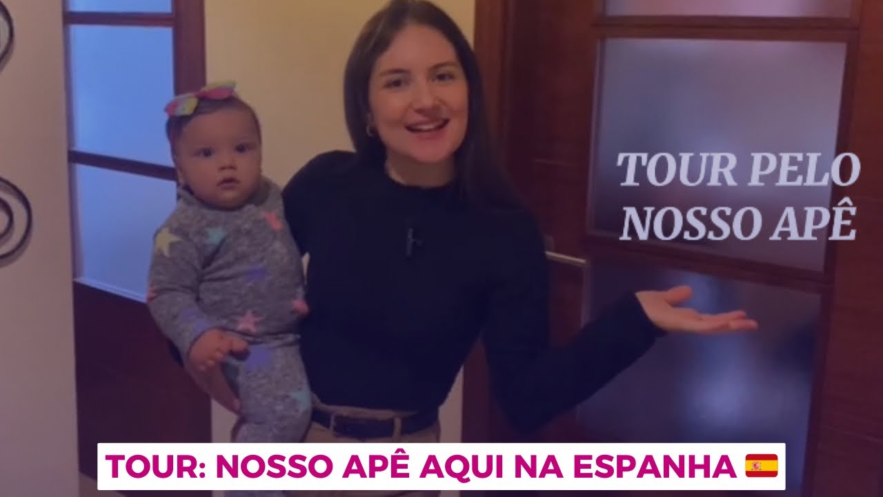 Tour pelo nosso apartamento na Espanha 🏠🇪🇸