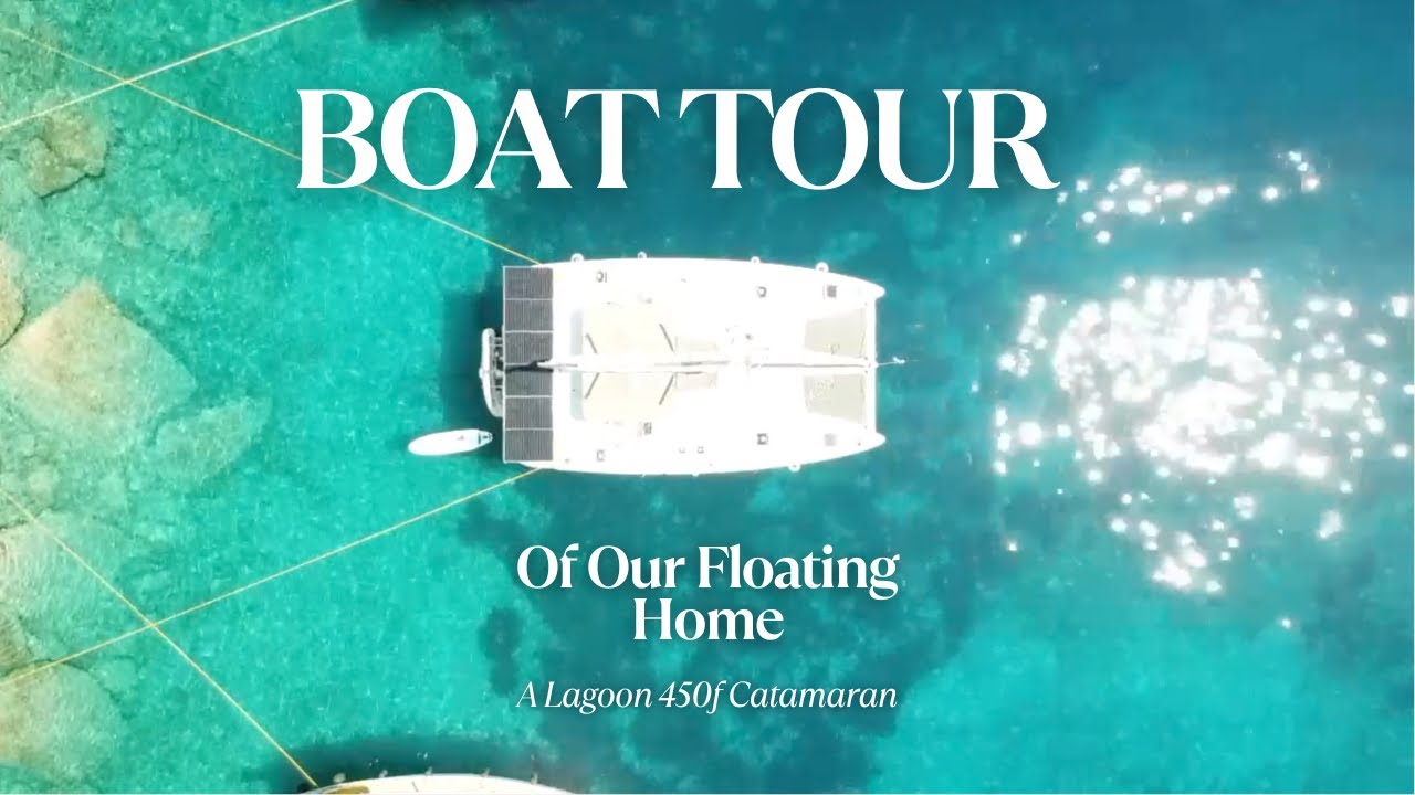 Экскурсия по нашему плавучему дому — катамарану Lagoon 450f. Эпизод: 26