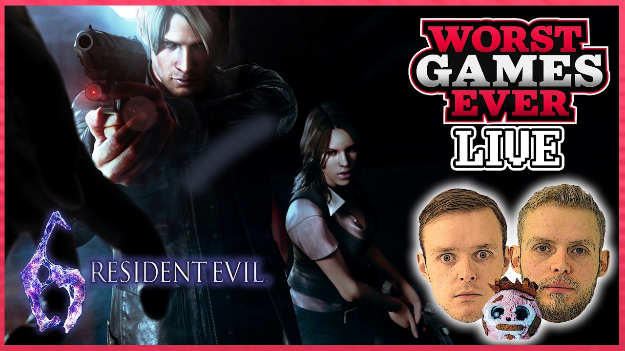WELCOME (BACK) LEON! - Resident Evil 6 | WorstGamesEver Live!