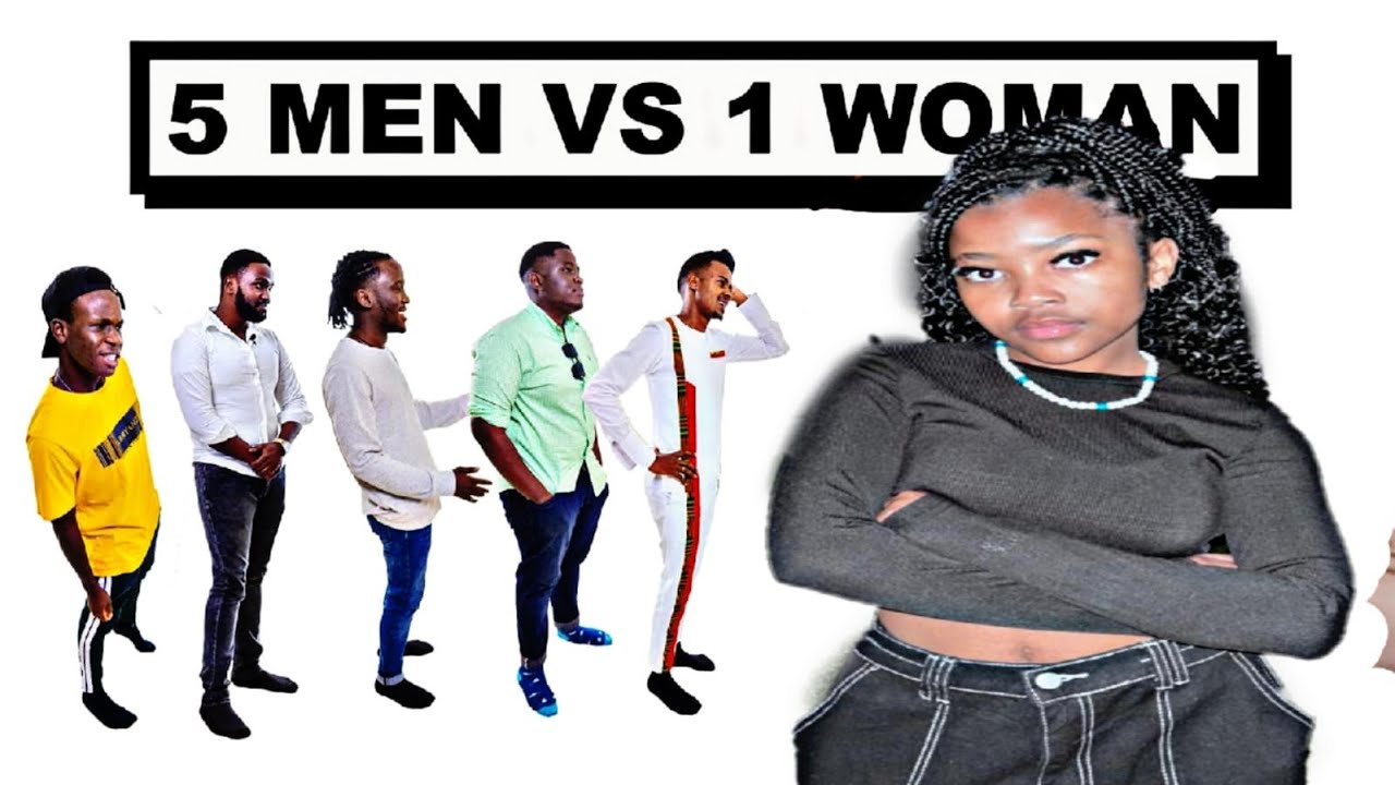 5 MEN VS 1 WOMEN || SOUTH AFRICA