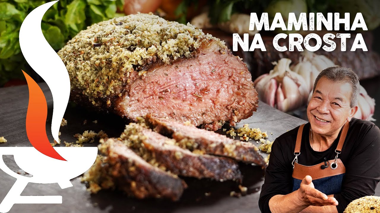 Maminha na Crosta e Salada Tropical I Churrasqueadas