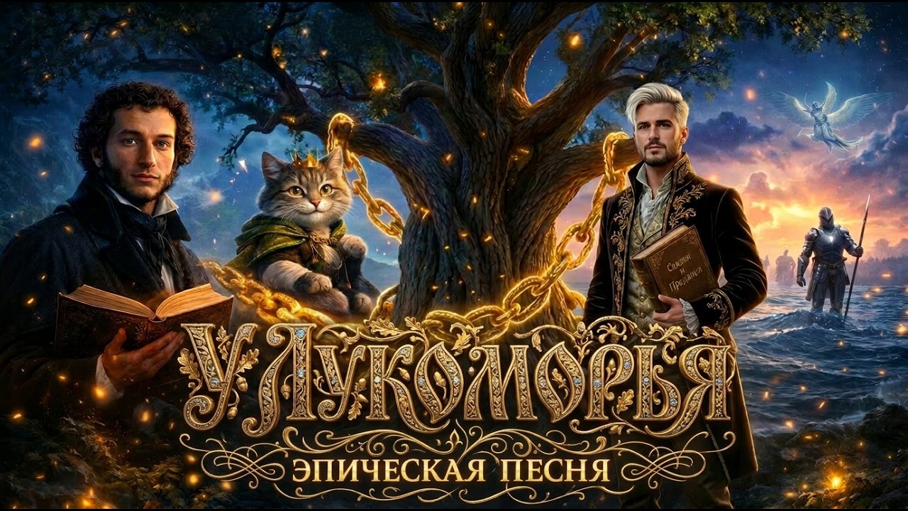 У ЛУКОМОРЬЯ ДУБ ЗЕЛЁНЫЙ 🌳 — Эпическая рок-песня по Пушкину (Руслан и Людмила)