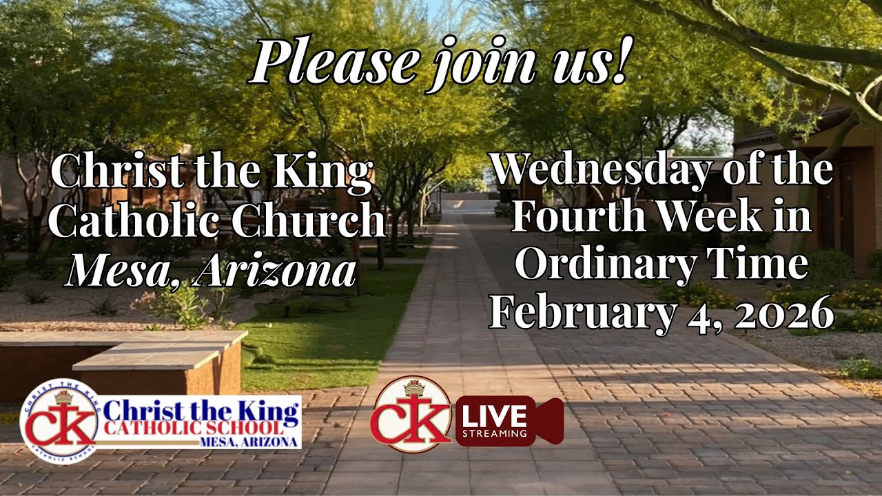 School Mass 02042026 Wednesday of the 4th Week in Ordinary Time