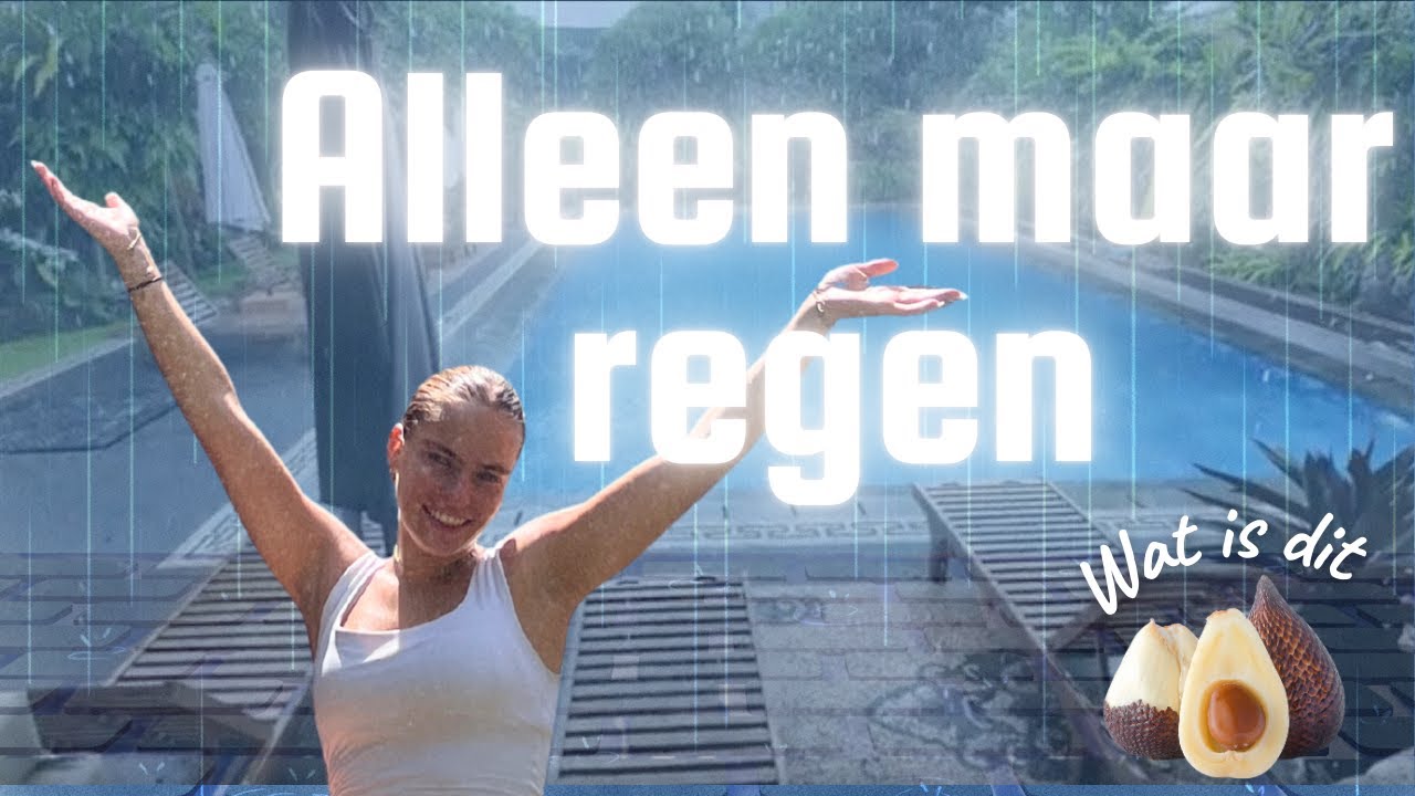 Dit is Bali tijdens het regenseizoen 🌧️
