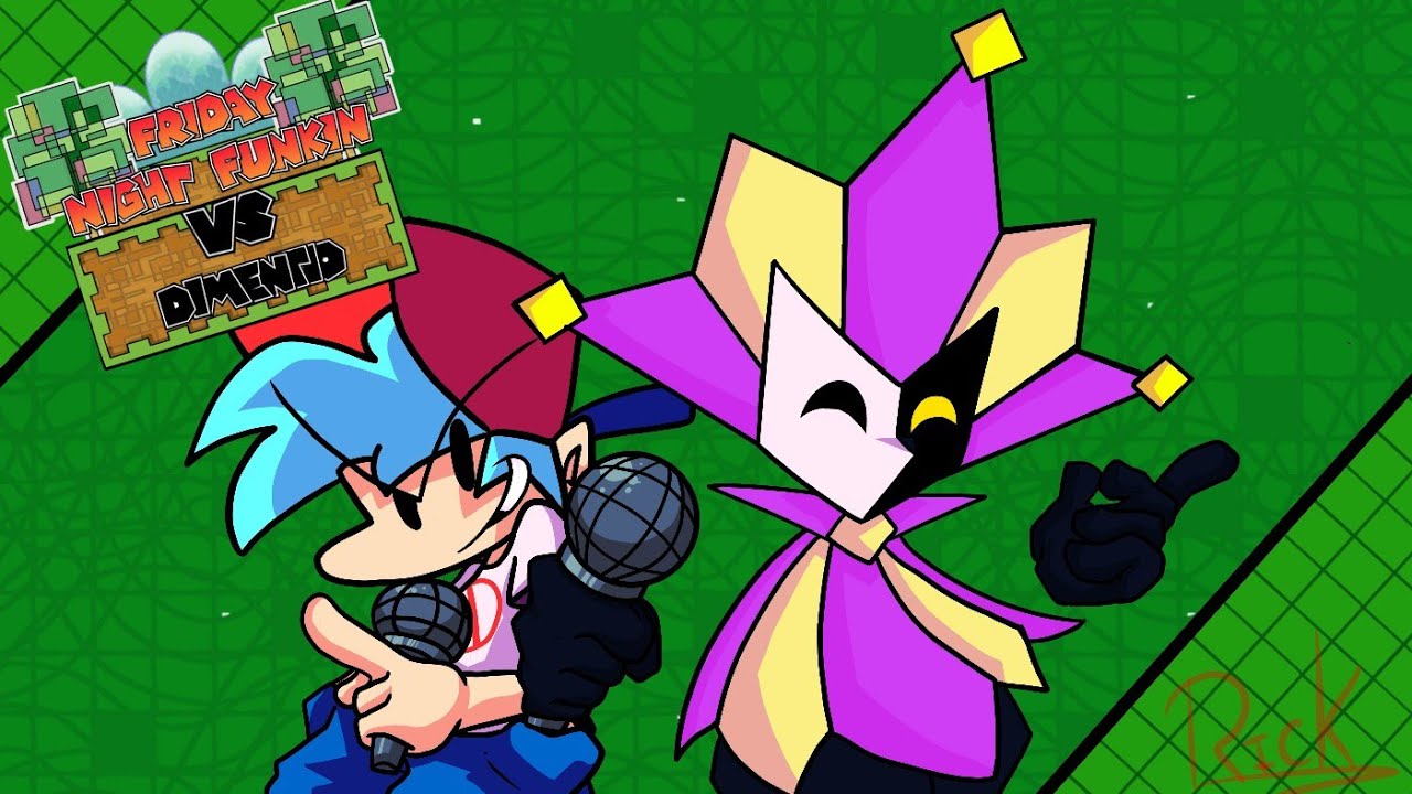FNF VS. DIMENTIO v1 - FULL WEEK