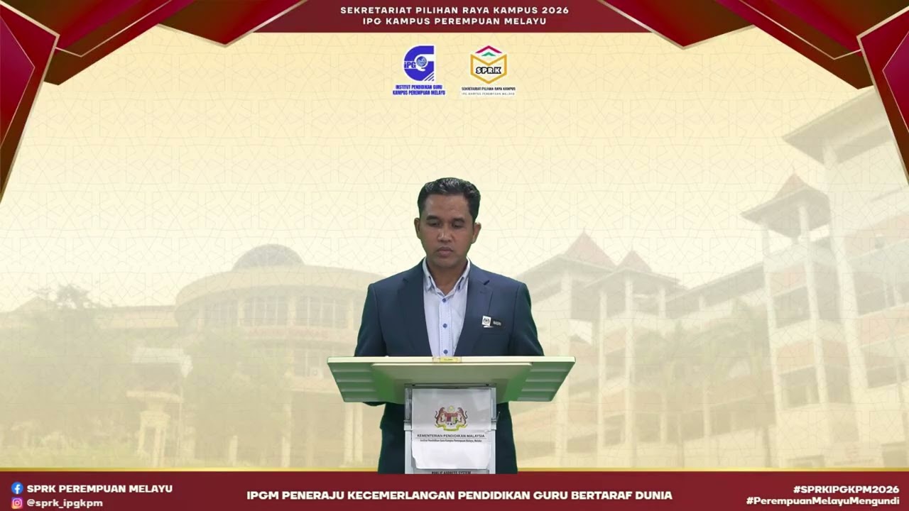Pengisytiharan Pilihan Raya IPG Kampus Perempuan Melayu 2026