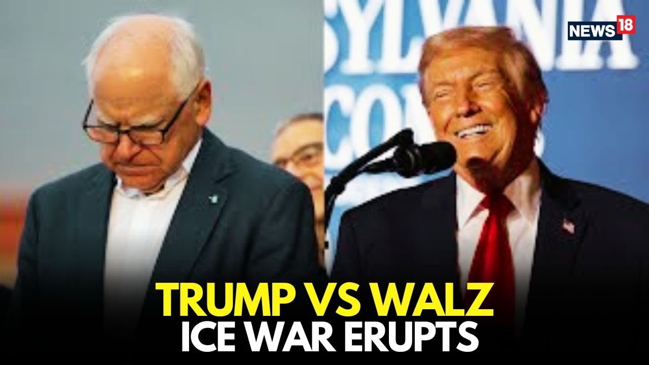 Minneapolis ICE Shooting LIVE | Walz Demands Trump To Remove Untrained ICE Agents | Minnesota | N18G