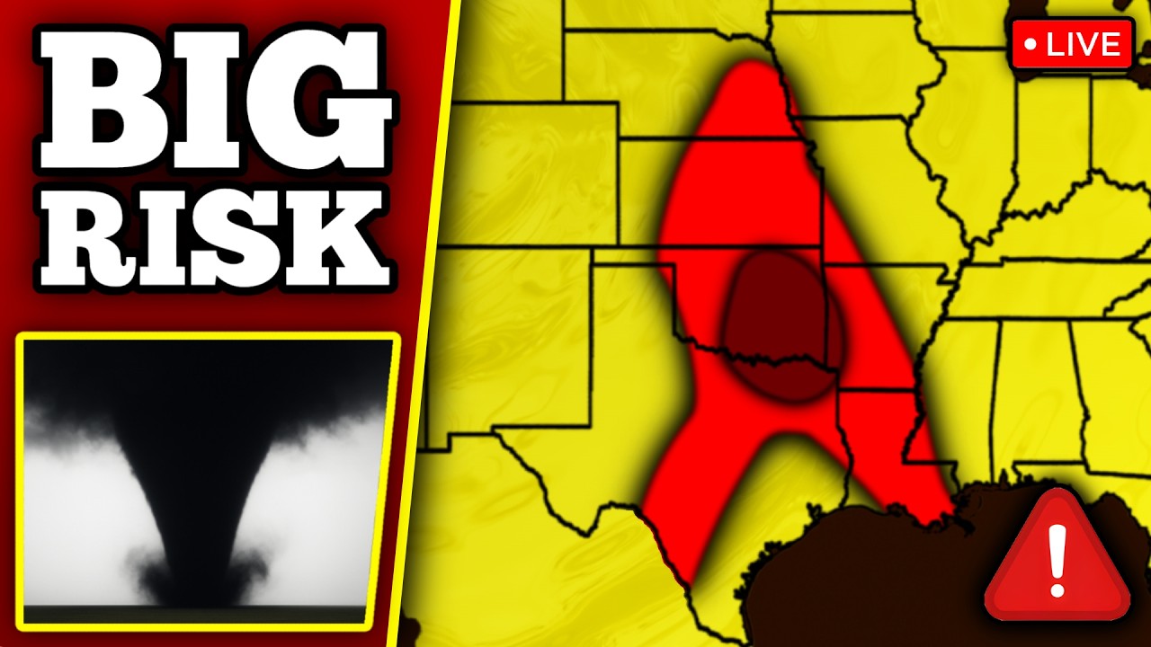 The Violent North Texas Supercell Of April 25th, 2026, As It Happened Live...