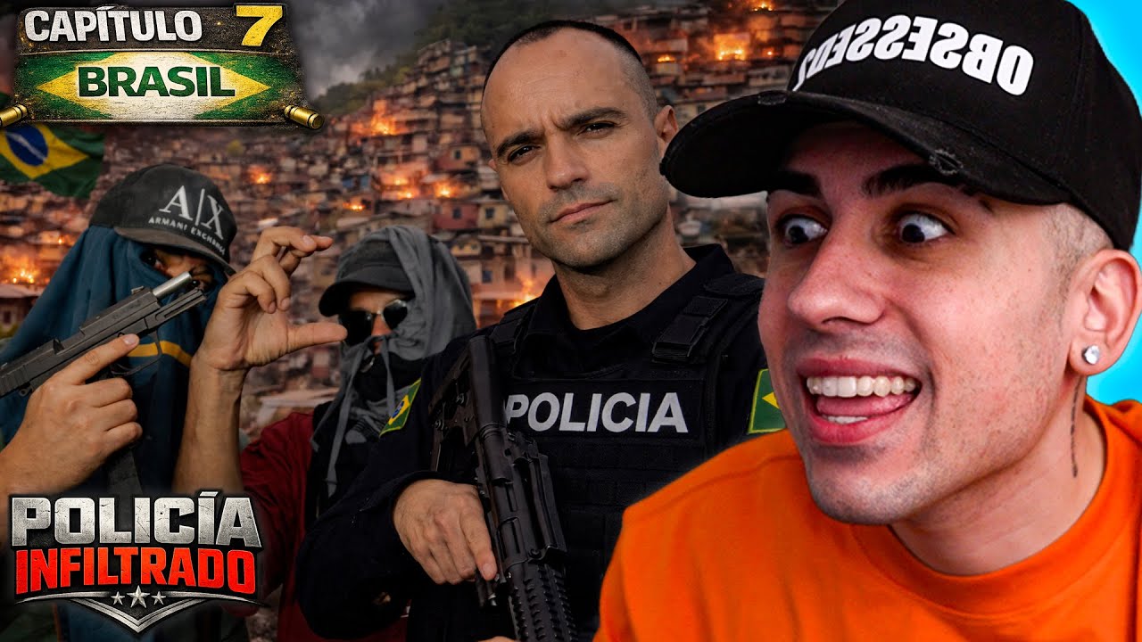 Las FAVELAS es una cosa TERRORÍFICA 👮🏼 Policía Infiltrado #7