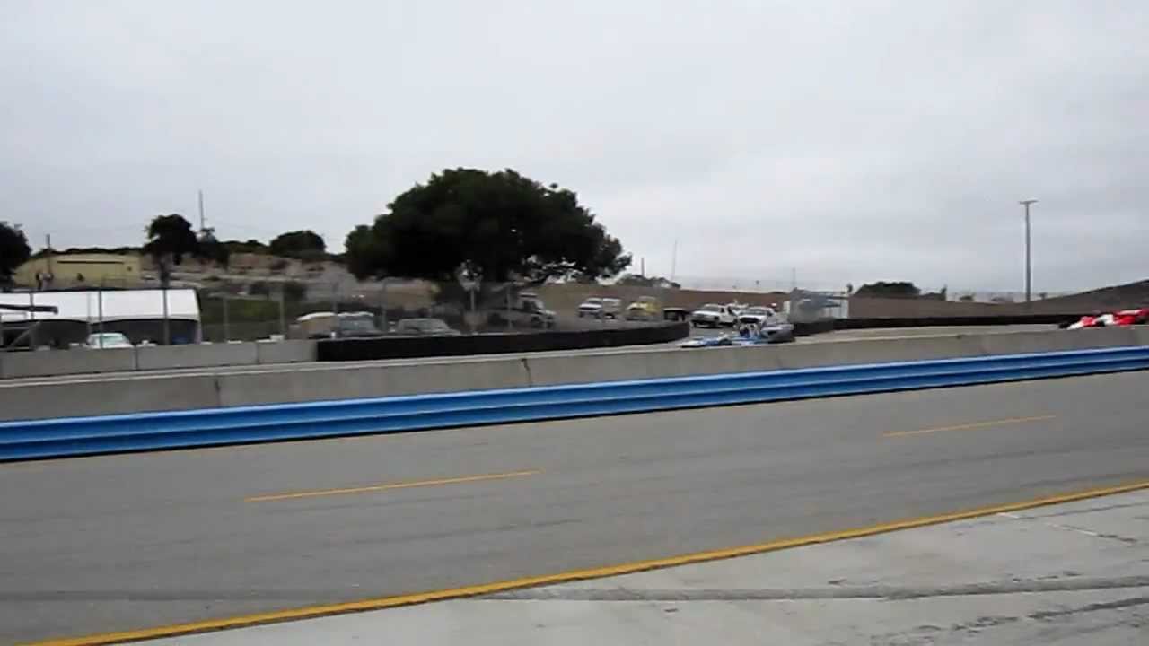 Laguna Seca Motorsports Reunion -Steve in 1970 March 701 (2).MOV
