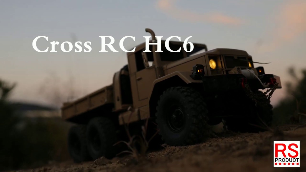 【CrossRC HC6】トラックラジコン走らせてみた！【RSプロダクト】