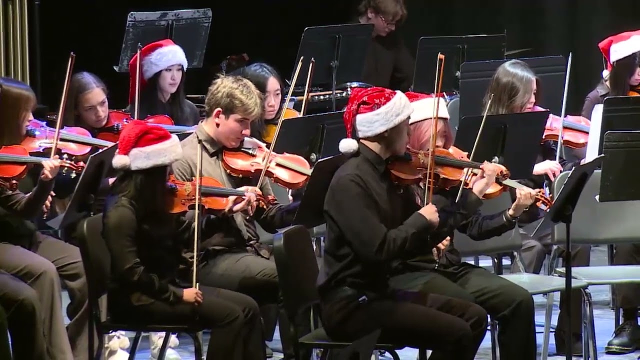 Braintree High School Instrumental Winter concert 12/17/2025
