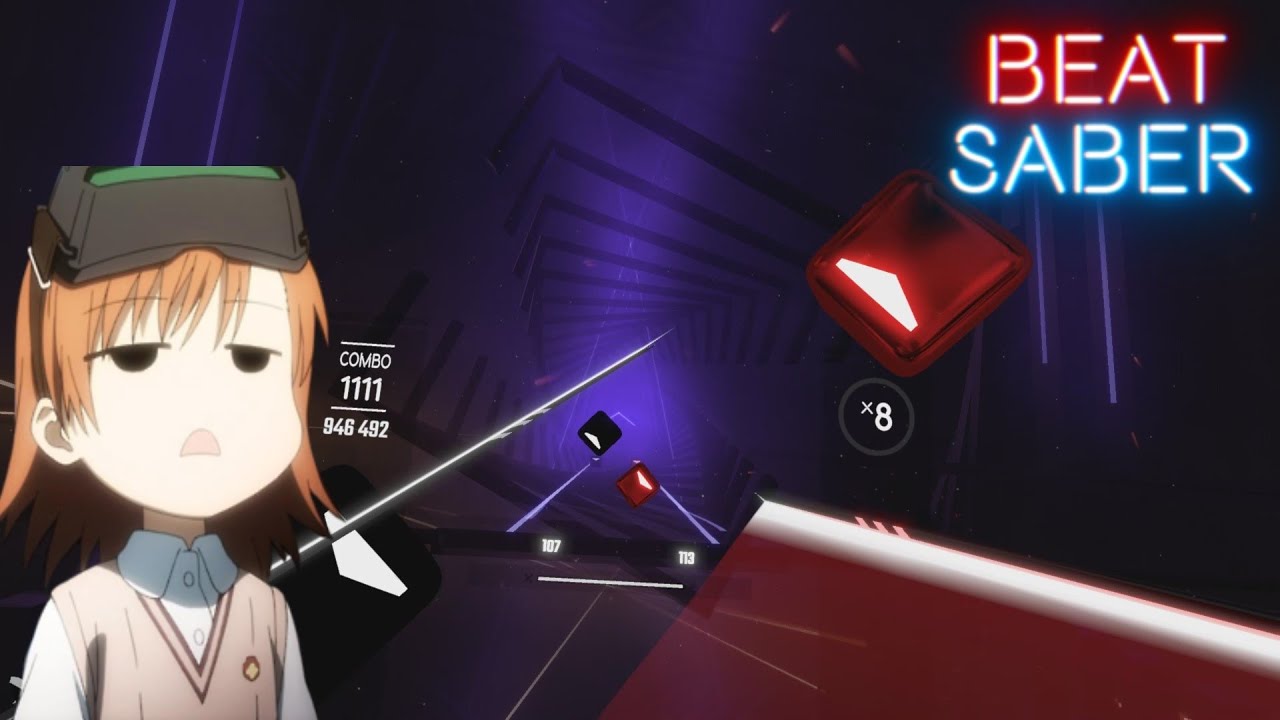 Only My Railgun (A Certain Scientific Railgun OP) Beat Saber Expert FLAWLESS! (SS Rank)